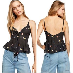 Free People Radea Floral Printed Cami